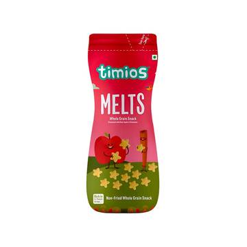 Timios Melts Apple Cinnamon Wholegrain Snack